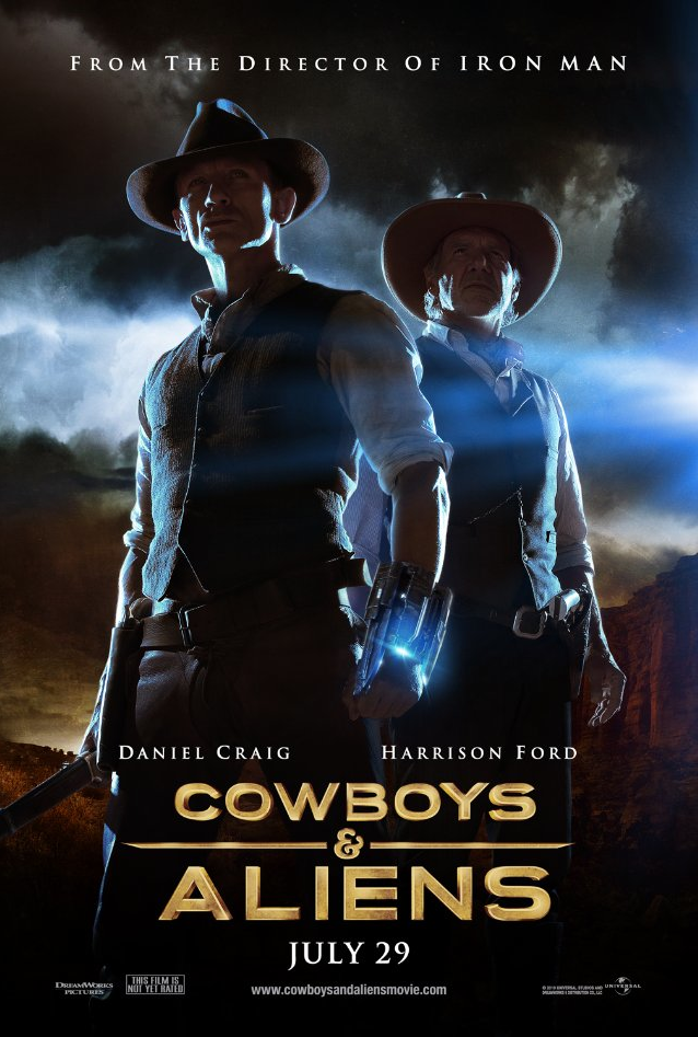 Cowboys & Aliens poster