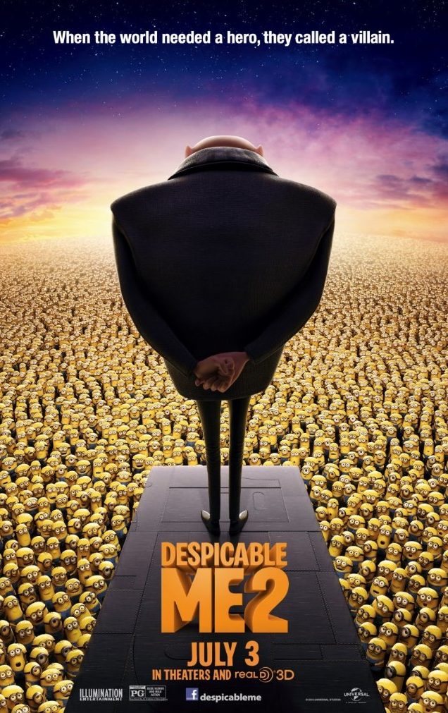 Despicable Me 2 poster